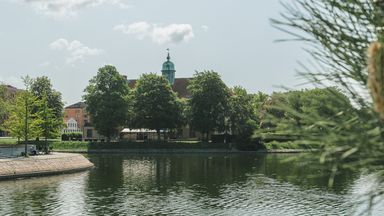 HighCourt Malmö seen from across the canal