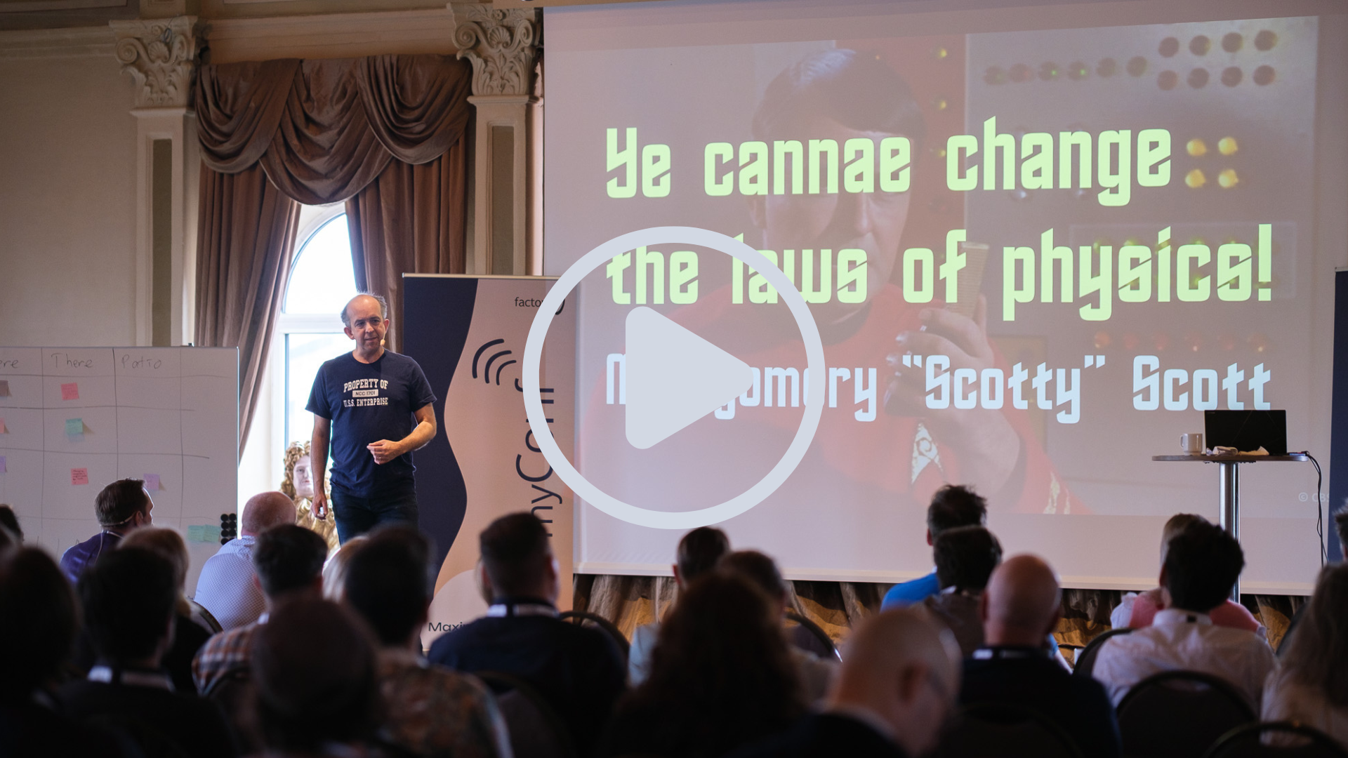 Ye Cannae Change the Laws of Physics - Kevlin Henney at myConf 2025